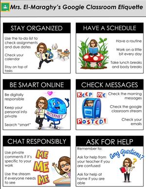 Google Classroom Etiquette